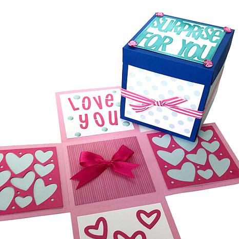  Lapoo Stamps and Dies for Card Making, Text Box DIY