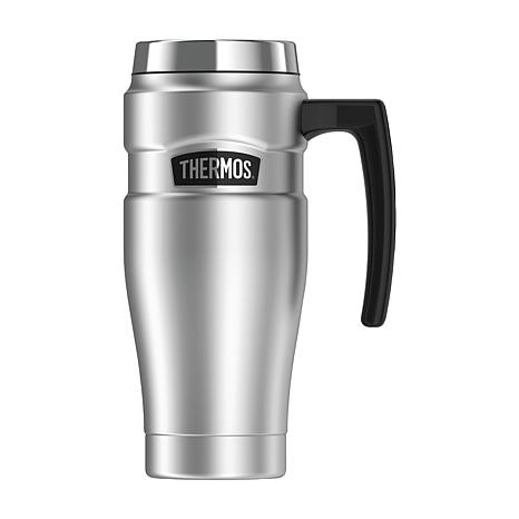 Thermos 16 oz. Stainless King Insulated Stainless Steel Travel Mug with  Handle