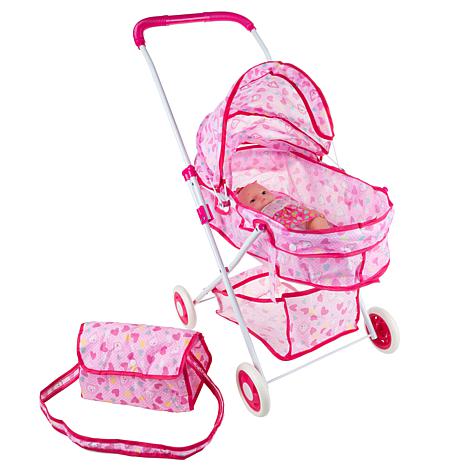 foldable dolls pram