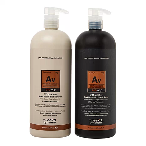 Tweak'd by Nature Amber Vanilla Supersize BIGwig Shampoo & Conditioner | HSN