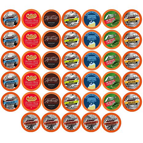 Two Rivers Coffee Best of the Best Flavored Coffee Pod Variety Pk,40ct ...