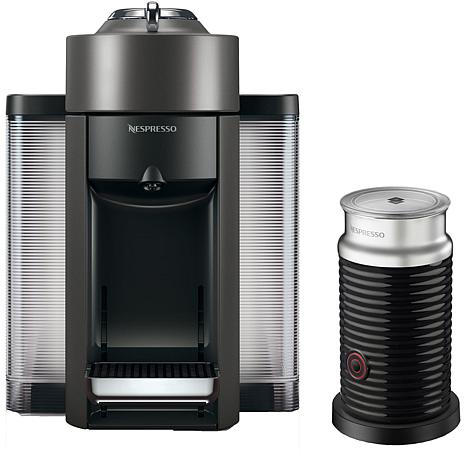 Nespresso by De'Longhi Graphite Metal Vertuo Coffee and Espresso