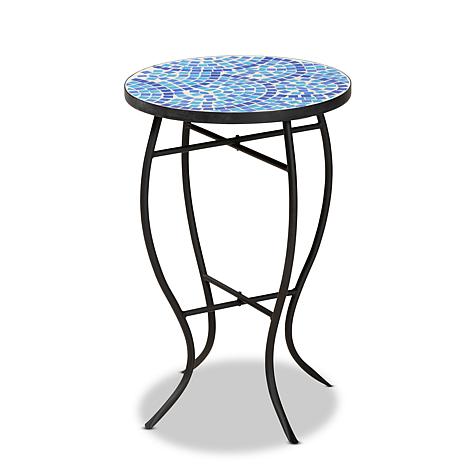 Wholesale Imports Gaenor Modern and Contemporary Glass Plant Stand ...