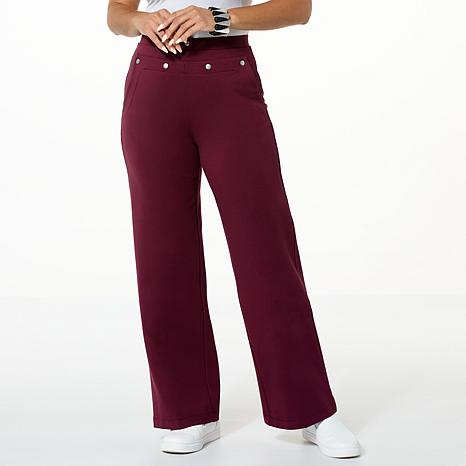 WynneCollection Double Knit Sailor Pant - 20844691 | HSN