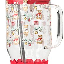 10 Strawberry Street Adria Hydration Tumbler, Christmas Bear