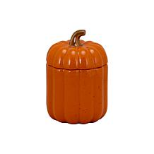 10 Strawberry Street Graduated Pumpkin Canister Set, Orange