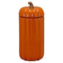 10 Strawberry Street Graduated Pumpkin Canister Set, Orange