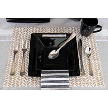 10 Strawberry Street Nova 16-piece Square Dinnerware Set