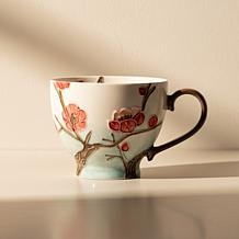 10 Strawberry Street Petaluxe Mug, Cherry Blossom, Set of 4