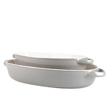 10 Strawberry Street Sienna Oval 13" and 10.5" Bakeware Set