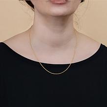 14K Gold 18" Popcorn Chain  