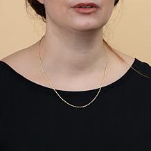14K Gold Solid 20" Rope Chain