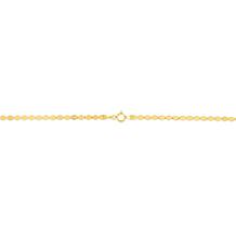 14K Yellow Gold Polished Mariner Chain Necklace - 18"