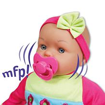 15" Lissi Moving Face Baby Doll with Accessories