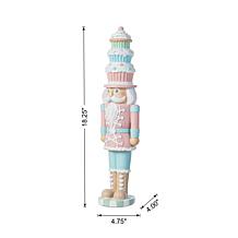 18.25"H Christmas Resin Nutcracker Table Decor