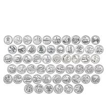 2010-2021 Set America the Beautiful National Park Coins w/Map Folder