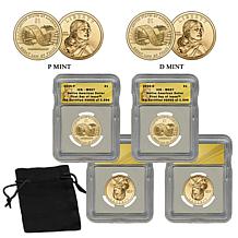 2010 MS67 ICG P- & D-Mint FDOI LE 1596 Native American Coins