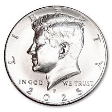 2025 Kennedy & 2026 Liberty Half Dollar Rolls Uncirculated P & D Mint