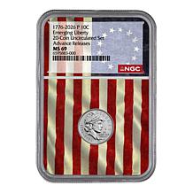 2026 P&D Dimes-Flag Core NGC 69-Advanced 