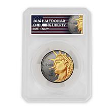 2026 P&D Uncirculated Special Edition Enduring Liberty Half Dollar Set