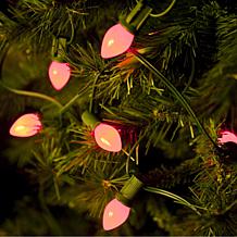 25 Old-Fashioned, Red Christmas Lights
