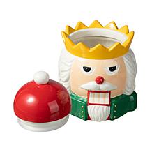 3-piece Dolomite Christmas Nutcracker Cookie Jar Set