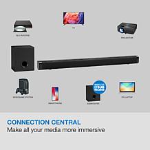 32" Bluetooth Sound Bar with Wireless Subwoofer