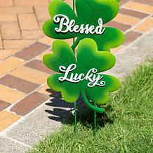 36.75" St. Patrick's Day Shamrock Yard Stake