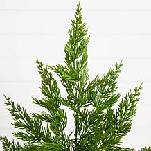 38-in Real Touch Cypress Christmas Tree by Nearly Natural
