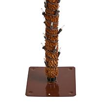 4 ft. Christmas Palm Artificial Tree with 150 Warm White LED Lights