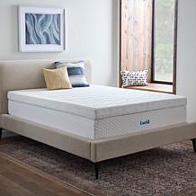 4” Lavender and Gel Memory Foam Mattress Topper, King