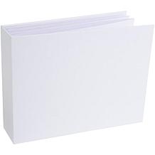 49 And Market Foundations 2 Portrait Album 6.5" x 8.5" - White