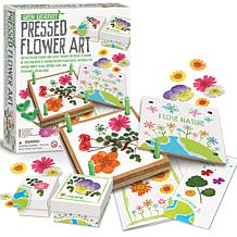 4M Pressed Flower Art Kit with Flower Press and Craft Supplies
