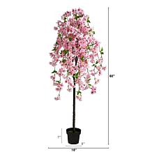 5 Ft. Cherry Blossom Artificial Tree
