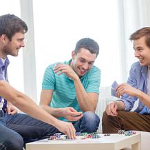 500 Dice Style 11.5 Gram Poker Chip Set