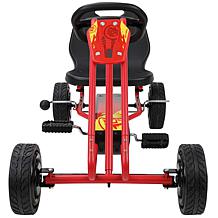 509 Crew Rocket Pedal Ride-On Go Kart, Red