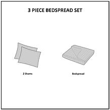 510 Design Oakley 3-Piece Reversible Bedspread Set - King/Cal King