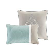 510 Design Shawnee 8-Piece Comforter Set Blue Queen