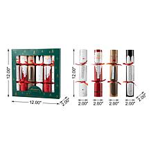 6-pack Santa, Snowman, Penguin, Reindeer Party Cracker with Gifts