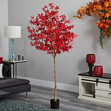 6Ft. Autumn Maple Artificial Fall Tree