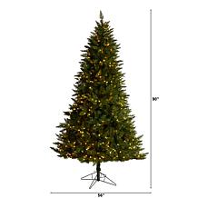 7.5’ Vermont Spruce  Christmas Tree with 650 Lights