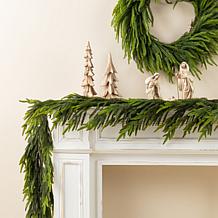 9' Christmas Greenery PE Dripping Garland