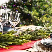 9' Christmas Greenery PE Dripping Garland