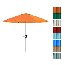 9' Patio Umbrella with Easy Crank - Terracotta Color