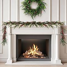 9ft Christmas Greenery PE Dripping Eucalyptus Garland