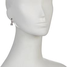 Absolute™ Cubic Zirconia Pavé Pendant and Drop Earrings Set