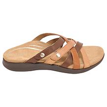 Aetrex® Kasey Leather Casual Sandal