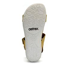 Aetrex Leslie Adjustable Suede Sandals