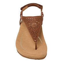 Aetrex Quinn Memory Foam Arch Support Adjustable Thong Sandal