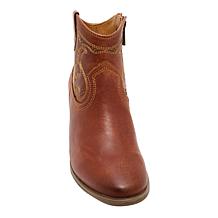 Aetrex Reagan Water-Resistant Arch-Support Western Boot